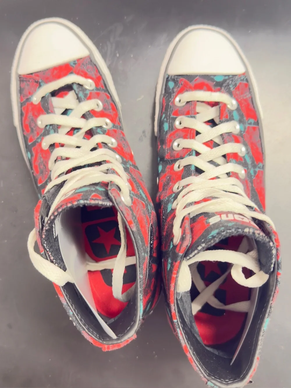 Converse Chuck Taylor All Star Pro Much Love Roses High Top Size M8/W10